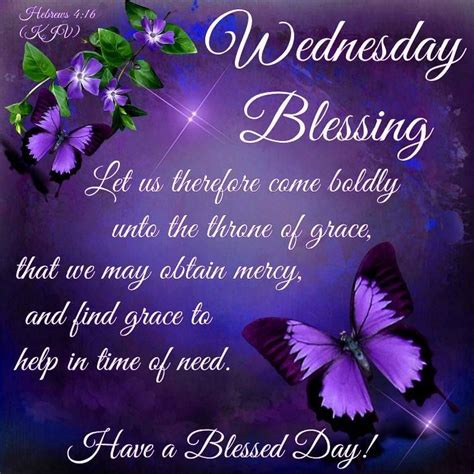 wednesday prayers of blessings